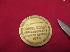 Schrade  Saw Cut Delrin Stockman Commemorative Daniel Boone 