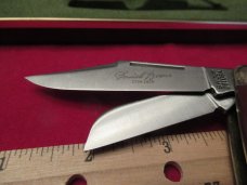 Schrade  Saw Cut Delrin Stockman Commemorative Daniel Boone 