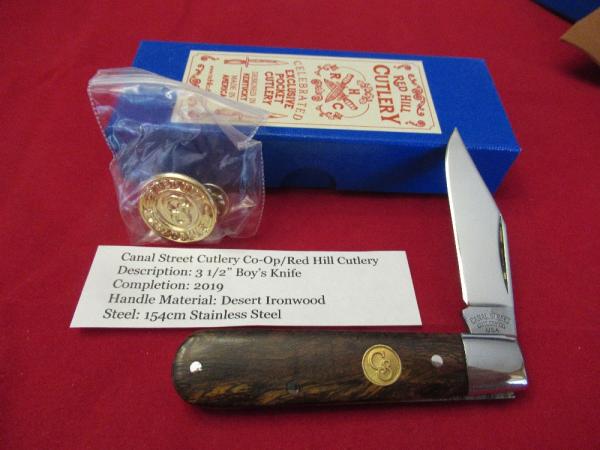 Canal Street Cutlery CO-Op/ Red Hill Cutlery Boy's Knife 