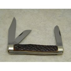 RU-KO Solingen Germany Bone Stockman Knife