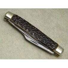 RU-KO Solingen Germany Bone Stockman Knife