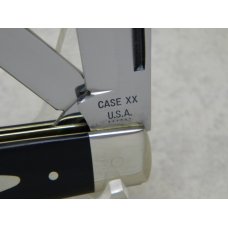 Case XX USA 6 Dot (1974) Slick Black 2231 1/2 SAB Large Jack Knife Case XX USA 6 Dot (1974) Slick Black 2231 1/2 SAB Large Jack Knife