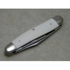 Case XX USA 4 Dot (1976) White Composition 4380 Whittler NKCA Club Knife Case XX USA 4 Dot (1976) White Composition 4380 Whittler NKCA Club Knife