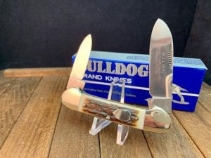 Bulldog Stag Canoe Solingen Germany Made 1998 Stamp