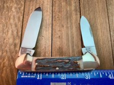 Bulldog Stag Canoe Solingen Germany Made 1998 Stamp Bulldog Stag Canoe Solingen Germany Made 1998 Stamp