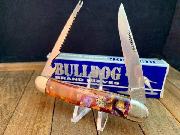 Bulldog Celluloid Muskrat Fish Knife Bulldog Celluloid Muskrat Fish Knife