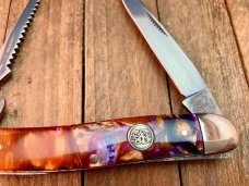 Bulldog Celluloid Muskrat Fish Knife Bulldog Celluloid Muskrat Fish Knife