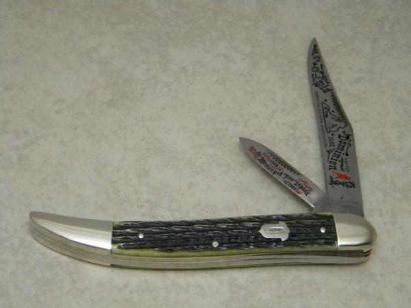Fight'n Rooster Germany Green Bone "1992 Old Dominion Knife Collectors Association" Toothpick Knife Fight'n Rooster Germany Green Bone "1992 Old Dominion Knife Collectors Association" Toothpick Knife