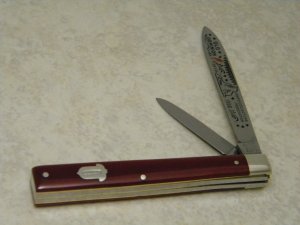 Bulldog Brand Germany Red Bone "1996 Old Dominion Knife Collectors Association" Doctor's Knife