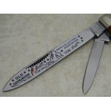 Bulldog Brand Germany Red Bone "1996 Old Dominion Knife Collectors Association" Doctor's Knife