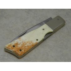 Parker Cut Co. Japan Bone "Remember the Alamo" Lockback Knife in Box Parker Cut Co. Japan Bone "Remember the Alamo" Lockback Knife in Box
