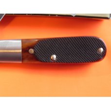 Russell (Green River Works) Barlow Knife w Brown Bone Handles +Blade Etch -Solingen Germany Russell (Green River Works) Barlow Knife w Brown Bone Handles +Blade Etch -Solingen Germany