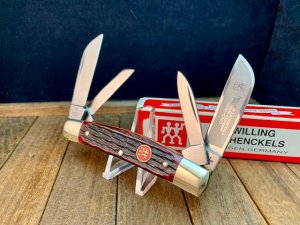 Henckels 4 Blade Mahogony Bone Congress,  Handsome!