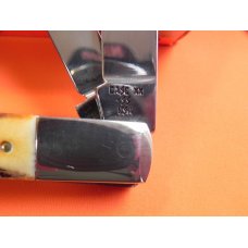 1989 Case xx Razor Pocket Knife with Great Stag Handles -Mdl# 52005 SS -NOS +Orig Box