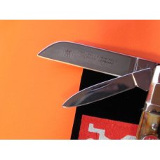 Vintage, NOS, J A Henckels 4 Blade Congress Knife w/ Nice Stag Handles w/ Step Down Bolsters -NOS Vintage, NOS, J A Henckels 4 Blade Congress Knife w/ Nice Stag Handles w/ Step Down Bolsters -NOS