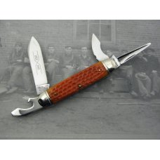 Schatt & Morgan, Keystone Series IV, Scout utility Knife, #0442SK: 1994, Schatt & Morgan, Keystone Series IV, Scout utility Knife, #0442SK: 1994,