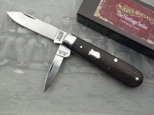 Schatt & Morgan Heritage Series Jack No. 1195: 2011, 3 ½” closed, Rosewood