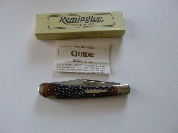 Mint in Box Remington Bullet R1253 Date:1992 Knife