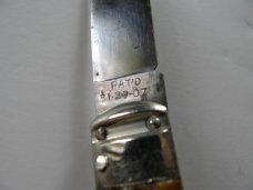 Rare Napanoch Tool Knife Pat'd 1-20-07