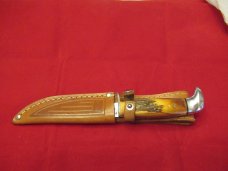 Case XX USA Stag Fixed Blade Pattern # 5 FINN Case XX USA Stag Fixed Blade Pattern # 5 FINN