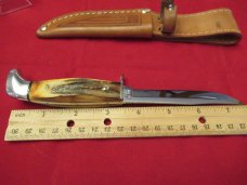 Case XX USA Stag Fixed Blade Pattern # 5 FINN Case XX USA Stag Fixed Blade Pattern # 5 FINN