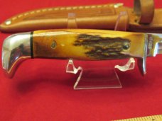 Case XX USA Stag Fixed Blade Pattern # 5 FINN Case XX USA Stag Fixed Blade Pattern # 5 FINN