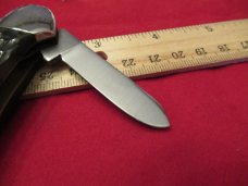 Rogers Wostenholm , England 1978  Bone Handle 3 Blade Canoe  For the NKCA 