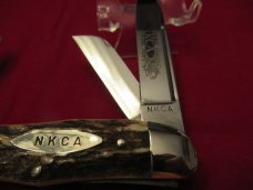 Fight'n Rooster Frank Buster Celebrated Cutlery Germany Pearl 1983 Jack Club Knife