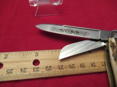 Fight'n Rooster Frank Buster Celebrated Cutlery Germany Pearl 1983 Jack Club Knife