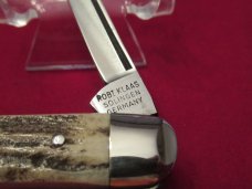 Fight'n Rooster Frank Buster Celebrated Cutlery Germany Pearl 1983 Jack Club Knife