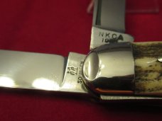 Fight'n Rooster Frank Buster Celebrated Cutlery Germany Pearl 1983 Jack Club Knife