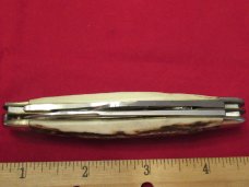 Fight'n Rooster Frank Buster Celebrated Cutlery Germany Pearl 1983 Jack Club Knife