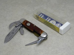 Ulster USA Jigged Delrin No. 1046 Official 5 Blade Deluxe Boy Scouts of America Knife in Tube