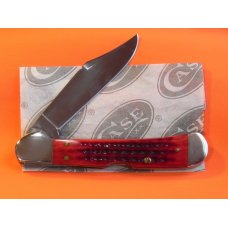 1997 Case xx 1 Blade Copperlock Pocket Knife –MDL #61549 SS w/ Red Pocket Worn Pickbone Handles 1997 Case xx 1 Blade Copperlock Pocket Knife –MDL #61549 SS w/ Red Pocket Worn Pickbone Handles