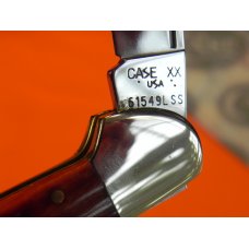 1997 Case xx 1 Blade Copperlock Pocket Knife –MDL #61549 SS w/ Red Pocket Worn Pickbone Handles 1997 Case xx 1 Blade Copperlock Pocket Knife –MDL #61549 SS w/ Red Pocket Worn Pickbone Handles