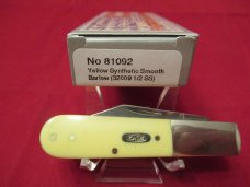 Case XX 2019 Yellow Barlow Pattern # 32009 1/2 SS Case XX 2019 Yellow Barlow Pattern # 32009 1/2 SS