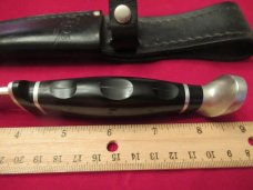 Case XX 1981 Black Delrin Handle Fixed Blade Pattern # 223-5 Case XX 1981 Black Delrin Handle Fixed Blade Pattern # 223-5