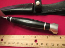 Case XX 1981 Black Delrin Handle Fixed Blade Pattern # 223-5 Case XX 1981 Black Delrin Handle Fixed Blade Pattern # 223-5