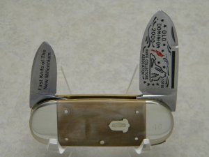 Bulldog Brand Germany Ivory "2000 Old Dominion Knife Collectors" Baby Sunfish Elephant Toe Knife