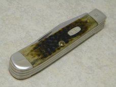 Case XX USA Green Bone 6354 SS 1998 IBCA Limited Edition 3 Blade Trapper Knife Case XX USA Green Bone 6354 SS 1998 IBCA Limited Edition 3 Blade Trapper Knife