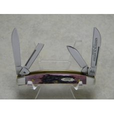 Case XX USA 2003 Purple Cabernet Bone 6468 SS Limited Edition Congress Knife in Box Case XX USA 2003 Purple Cabernet Bone 6468 SS Limited Edition Congress Knife in Box