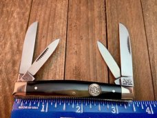 Bulldog Coon Stripe 4 Blade Congress Solingen Germany made 1995 Bulldog Coon Stripe 4 Blade Congress Solingen Germany made 1995