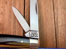 Bulldog Coon Stripe 4 Blade Congress Solingen Germany made 1995 Bulldog Coon Stripe 4 Blade Congress Solingen Germany made 1995