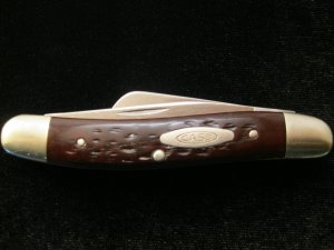 Case Knife XX USA  6318 HP SSP 8-dot 1972 Pocket Worn Knife Used and sharpened