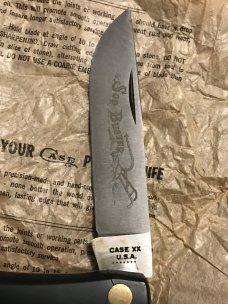 CASE SODBUSTER 7 DOT 1973 unused, uncarried, unsharpened, cracked handle, crisp blade etching CASE SODBUSTER 7 DOT 1973 unused, uncarried, unsharpened, cracked handle, crisp blade etching