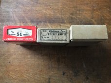 3 empty knife boxes CAMILLUS, WATERVILLE, KUTMASTER 3 empty knife boxes CAMILLUS, WATERVILLE, KUTMASTER
