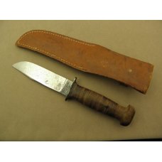 Robeson Shuredge No 20 WWII USN Mark 1 Fighting Knife with Original Leather Sheath Robeson Shuredge No 20 WWII USN Mark 1 Fighting Knife with Original Leather Sheath