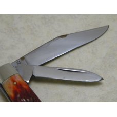 Robeson ShurEdge USA 622026 Jigged Strawberry Bone 2 Blade Jack Knife c.1950's (Store Display) Robeson ShurEdge USA 622026 Jigged Strawberry Bone 2 Blade Jack Knife c.1950's (Store Display)