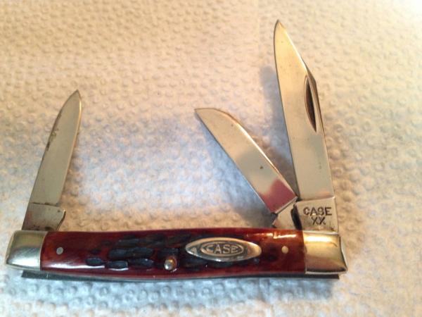 Case XX 6333 red bone 1940-1964 Case XX 6333 red bone 1940-1964