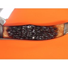 A G Russell Hunter Lockback Pocket Knife w/ Beautiful Chestnut Brown Bone Handles & Acorn Shield A G Russell Hunter Lockback Pocket Knife w/ Beautiful Chestnut Brown Bone Handles & Acorn Shield